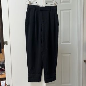 Everlane The Put-Together Pleat Pant Black Size 00